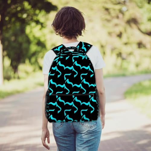Sac à dos de voyage décontracté orque pour sorties et lycée - 6