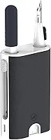 Gshield Conjunto Multifuncional 5 em 1 para Limpeza de Eletrônicos, Celular, Teclados e Fones, com Escova e Spray Limpa Telas de Reservatório Reutilizável, Symetric