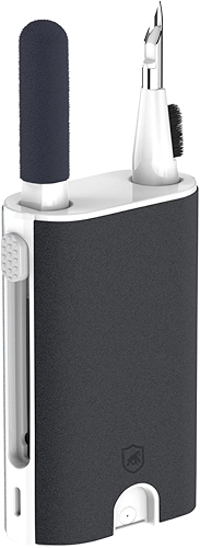 Gshield Conjunto Multifuncional 5 em 1 para Limpeza de Eletrônicos, Celular, Teclados e Fones, com Escova e Spray Limpa Telas de Reservatório Reutilizável, Symetric