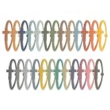 Ryan & Rose Jesus Bracelets - Cross Silicone Bracelet (Landscape (25 Pack), Medium)