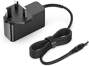 Pure Radio Charger, HKY 9V DC 2A UK Mains Switching Adaptor for Pure Evoke 2 3 DAB Pure Evoke D4, D440, D440BT Digital Radio Roberts Radio Gemini CRD33 Stream 218 205 207 202 Radio Power Cord Lead
