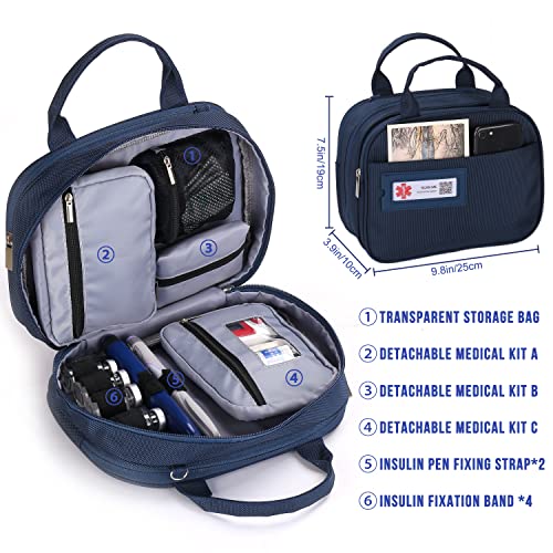 Diabetikertasche Disoncare für Insulinpumpe und Glukometer