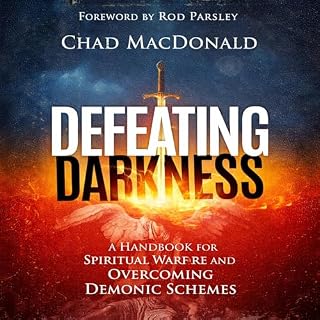 Diseño de la portada del título Defeating Darkness
