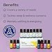 Plant Therapy 7 & 7 Essential Oils Set, 7 Most Popular Single Essential Oils Plus 7 Favorite Blends, Each 10 mL (1/3 oz), 100% Pure, Undiluted, Great for DIYs, Skincare and Essential Oil Diffusers