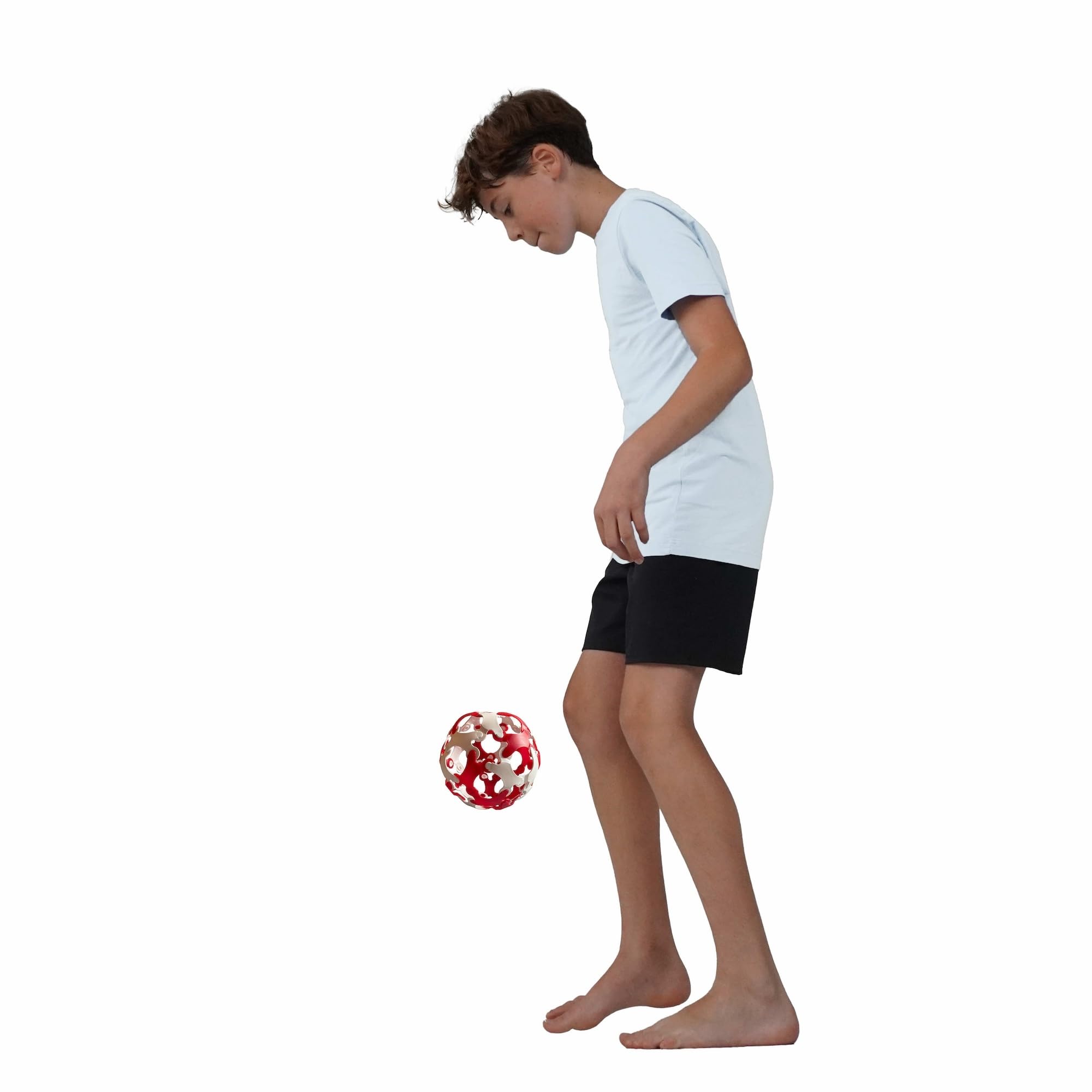 BINABO Click & Kick Football Construction Set, Build Your Own Kickable Ball, Eco-Friendly DIY Toy for Kids & Adults - Image 3