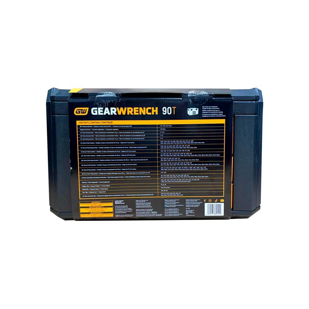 Amazon.com: GEARWRENCH 239 Pc. BMC Mechanics Tool Set 1/4, 3/8, 1