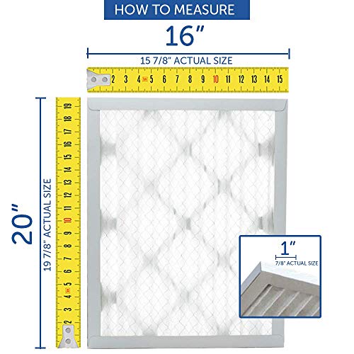 Filters Fast Compatible Replacement For Trane 21.5X21X5 Air Filter Merv 11 Bayftah21M Pleated Ac Furnace Air Conditioner Filters Actual Size: 20-1/8 X 21-1/8 X 4-7/8, 2-Pack #TOP5