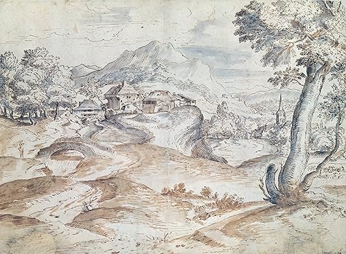 Toile Paysage Boisé Titien pour une Ambiance Apaisante de Salon
