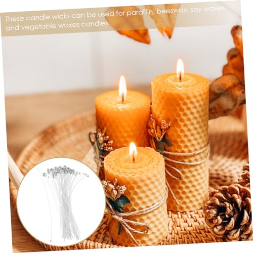 Mechas para velas HOMSFOU 50 piezas DIY miniatura 5