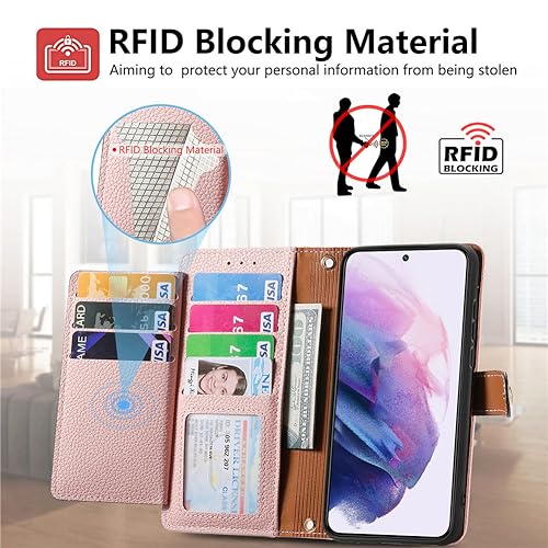 Coque Sony Xperia 1 VIII BAILI avec blocage RFID et étui portefeuille à fermeture éclair