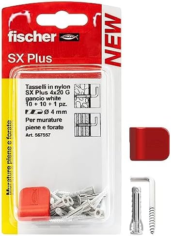 Sourcing Map 20 Clip Offset Per Tela A Z Con Viti - Staffe Di Montaggio Per Cornici, Specchi E Quadri - Ferro Zincato 26x13mm - 2