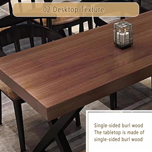 Table a manger bois compacte 120cm sans chaises pour optimiser petit espace - 6