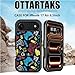 OTTARTAKS for iPhone 17 Air Case with Screen Protector Funny Game Men Boys Design, 3-Layer Full Body Rugged Shockproof Heavy Duty Protective Phone Case for iPhone 17 Air, 6.5inch Blue