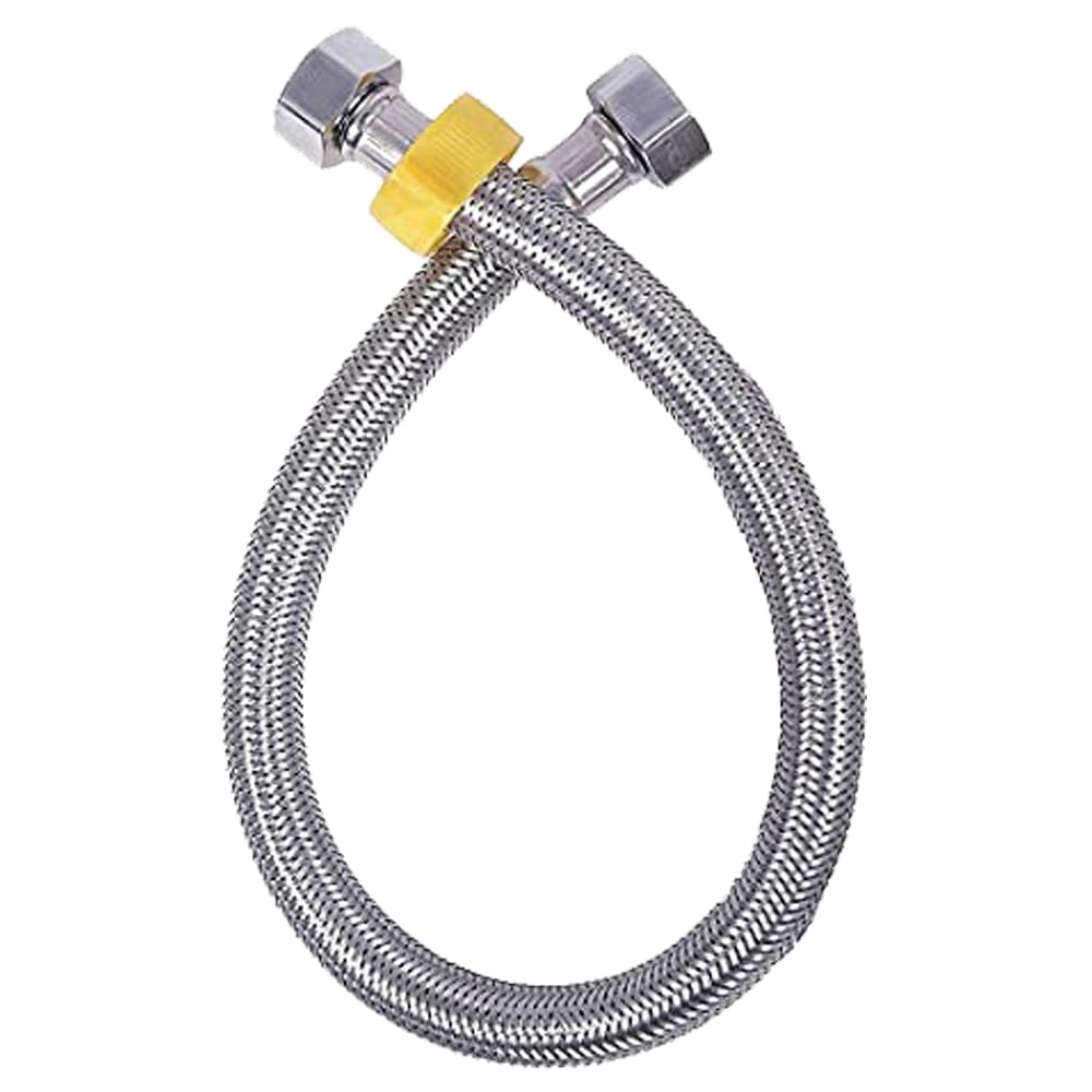 Supreme Bazaar 24Inch SS-304 Stainless Steel Heavy Duty Connection Pipe For Washbasin/Hot And Cold Water/Geyser Connection Pipe/Basin Mixer Connection Pipe (Pack of 1pc) (B0CJZ8HC61) Amazon Price History, Amazon Price Tracker