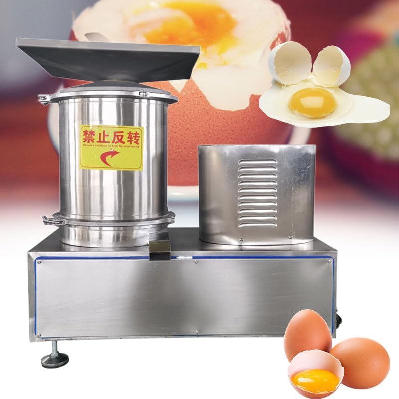 Commercial Automatic Egg Separator, 1500 Eggs Per Hour, Stainless Steel Egg Collector, Suitable for Dessert Shops, Restaurant Kitchens