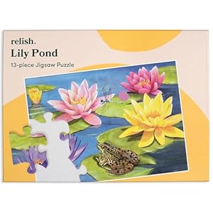 Relish Dementiepuzzels voor volwassenen, 13-delige lelievijver legpuzzel, producten en activiteiten van Alzheimer