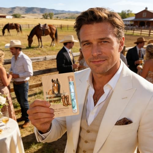 Geldgeschenk Pferd Aus Holz Für Reiterinnen Und Pferdefans, Kreatives Pferde Mädchen Geschenk Mit Holztafel Und Reagenzglas, Originelle Geschenkidee Zum Geburtstag, Weihnachten Oder Reitbeginn