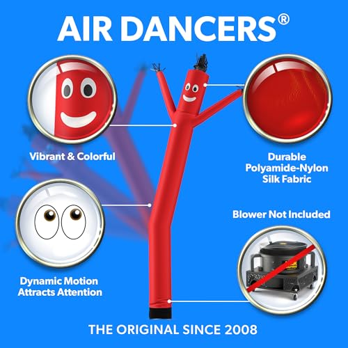 image for LookOurWay Air Dancers Inflatable Tube Man Attachment - 20 Feet Tall W