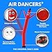 LookOurWay Air Dancers Inflatable Tube Man Attachment - 20 Feet Tall Wacky Waving Inflatable Dancing Tube Guy for Business Promotion - Blower Not Included - Red