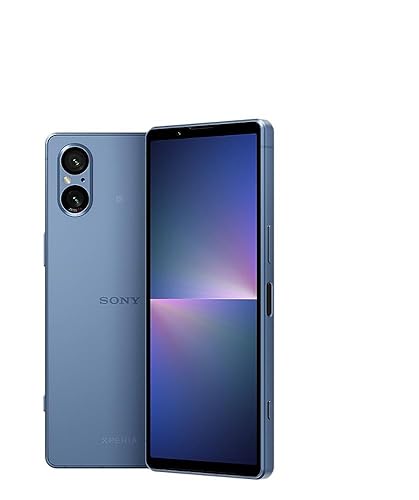 Sony Xperia 5 V – Blue - 6.1” 21:9 HDR OLED 120Hz - Triple Focal