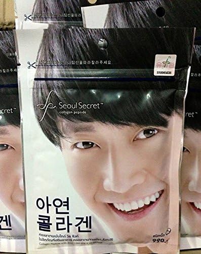 2 Pack "Seoul Secret Collagen" 600mg Zinc for Men Smart Perfec