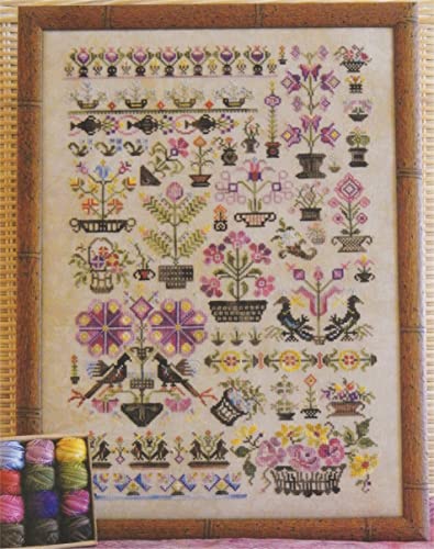 Rosewood Manor S-1110 Walk Beside Me Wedding Sampler Chart by Karen Kluba