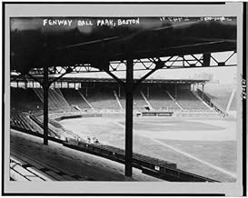 HistoricalFindings Photo: Fenway Ball Park,Boston,Massachusetts,MA,Grandstand,Baseball Field,Stadium,1914