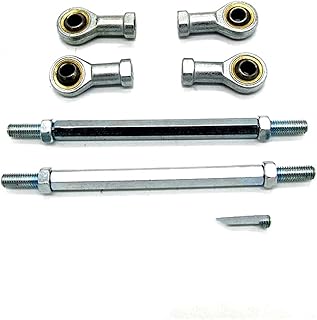 White skin 16. 5MM. Regulowany zestaw stojaków wału kierownicy ATV L & R. Ręczny kącik piłki złącza pasuje do ATV Quad Go Kart itp