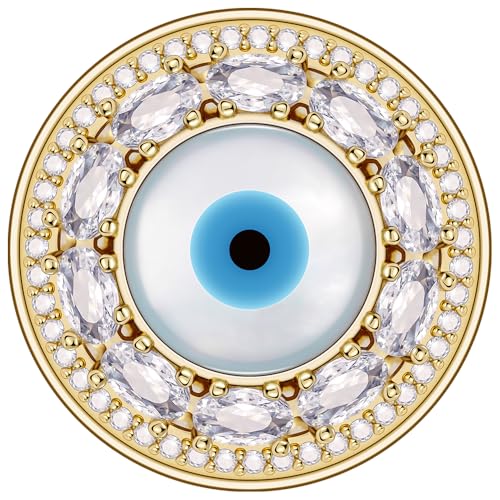 Gemelos para hombre con cristal y acabado dorado miniatura 7