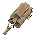 EXCELLENT ELITE SPANKER Open-Top Single/Double/Triple Molle Mag Pouch for M4 M14 M16 AK AR Elastic Rifle Magazines for Pistol Mag Pouch(Coyote Brown)
