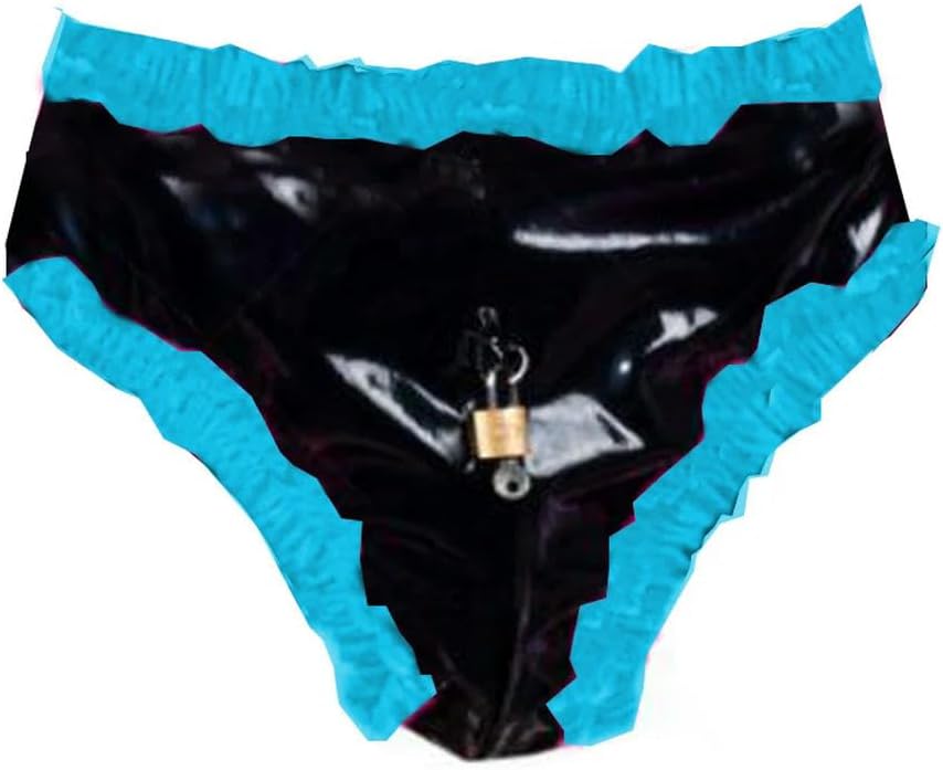 Lockable Sissy Briefs Men Costumes Panty Ruffled Panties Thongs Gay Underwear Cosplay Shorts Women