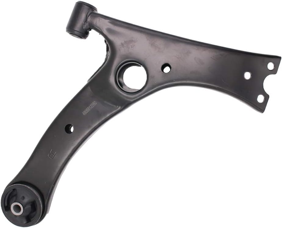 MACEL Front Suspension Lower Control Arm Assembly - Left & Right, Compatible with 2003-2008 Toyota Matrix, Pontiac Vibe, 2003-2013 Corolla, Celica 2000-2005 - RK640360 RK640361