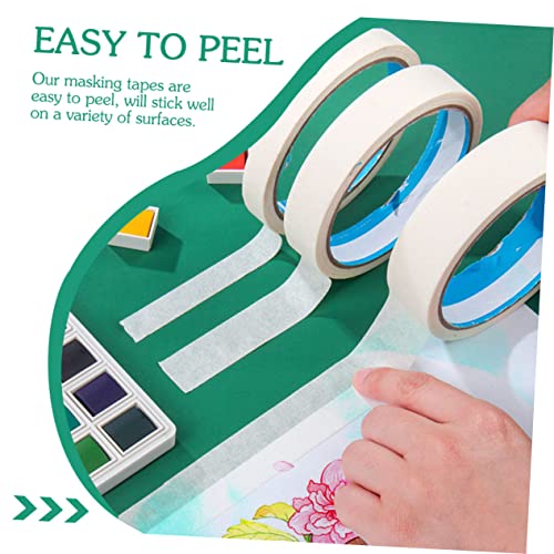 STOBAZA 5 Rolos De Fita De Papel Profissional Gaff Tape Fita De Escritório Fita Adesiva Automotiva F