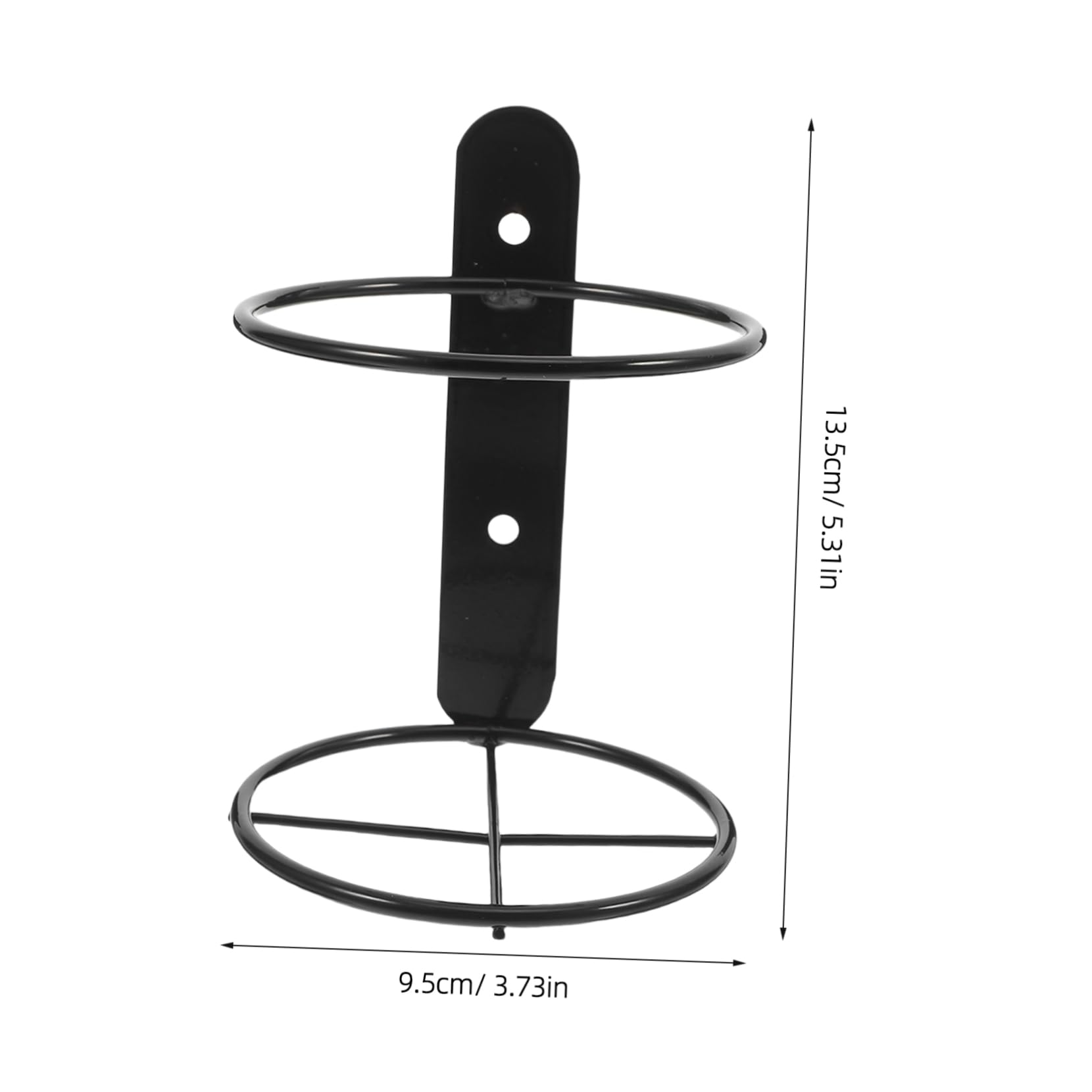 2pcs Wall Mounted Wine Rack Single Wine Bottles Display Holder Rustic Storage Organizer Hanging Beer Shelf for Kitchen Dining Room Bar