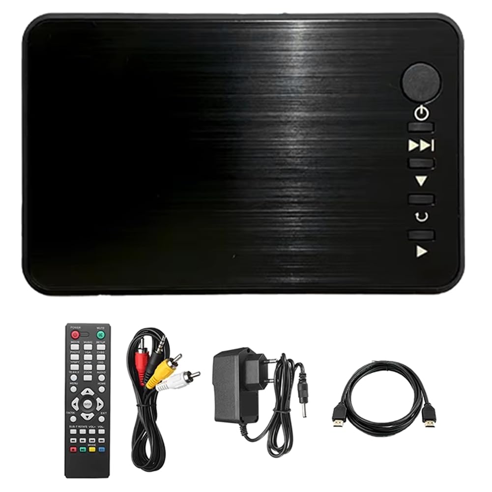 Lecteur Multimédia Full HD Autoplay 1920x1080 Lecteur Multimédia Compatible Prise EU