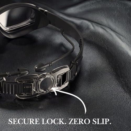 Image of First Lens Swimming Goggle For Men & Women Anti-fog, UV protection, Crystal clear vision under water - Silver Goggle 013 plano