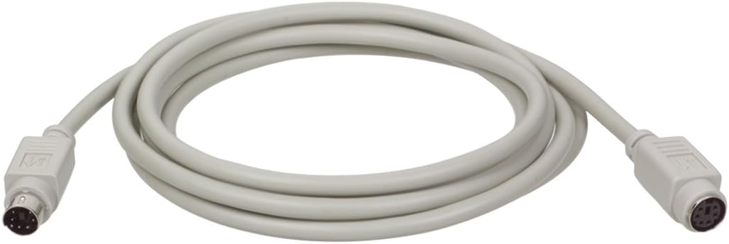 Tripp Lite PS/2 Keyboard or Mouse Extension Cable (Mini-DIN6 M/F) 6-ft.(P222-006)
