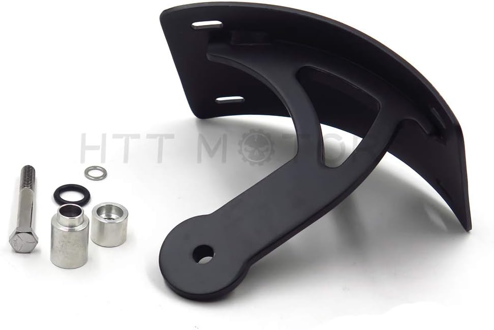 HTTMT- Black Billet License Plate Tag Holder Bracket Compatible with 2006-2013 Suzuki Boulevard M109R [P/N: MT360-07-BK]
