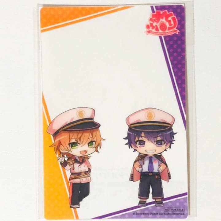 すとぷりファミマコラボオリジナルクリアカードいちごまりん すとぷり