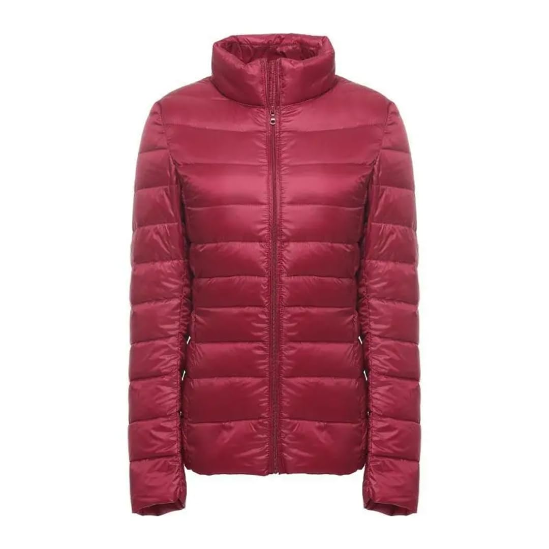 Yeuyyben Piumino da donna ultra leggero piumino d'anatra piumino giacca piuma più cappotti da donna
