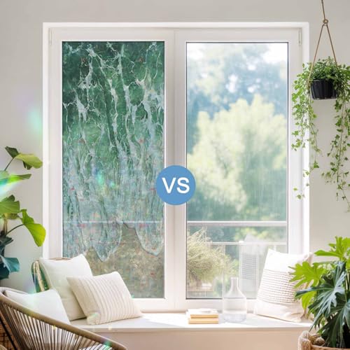 Película decorativa estática para ventana 19.6 x 39.3 pulgadas miniatura 6