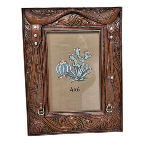 The Bridge Collection Rustic Western 4x6 Photo Frame - Rustic