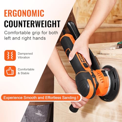 VEVOR 6-Inch Dual Action Orbital Sander