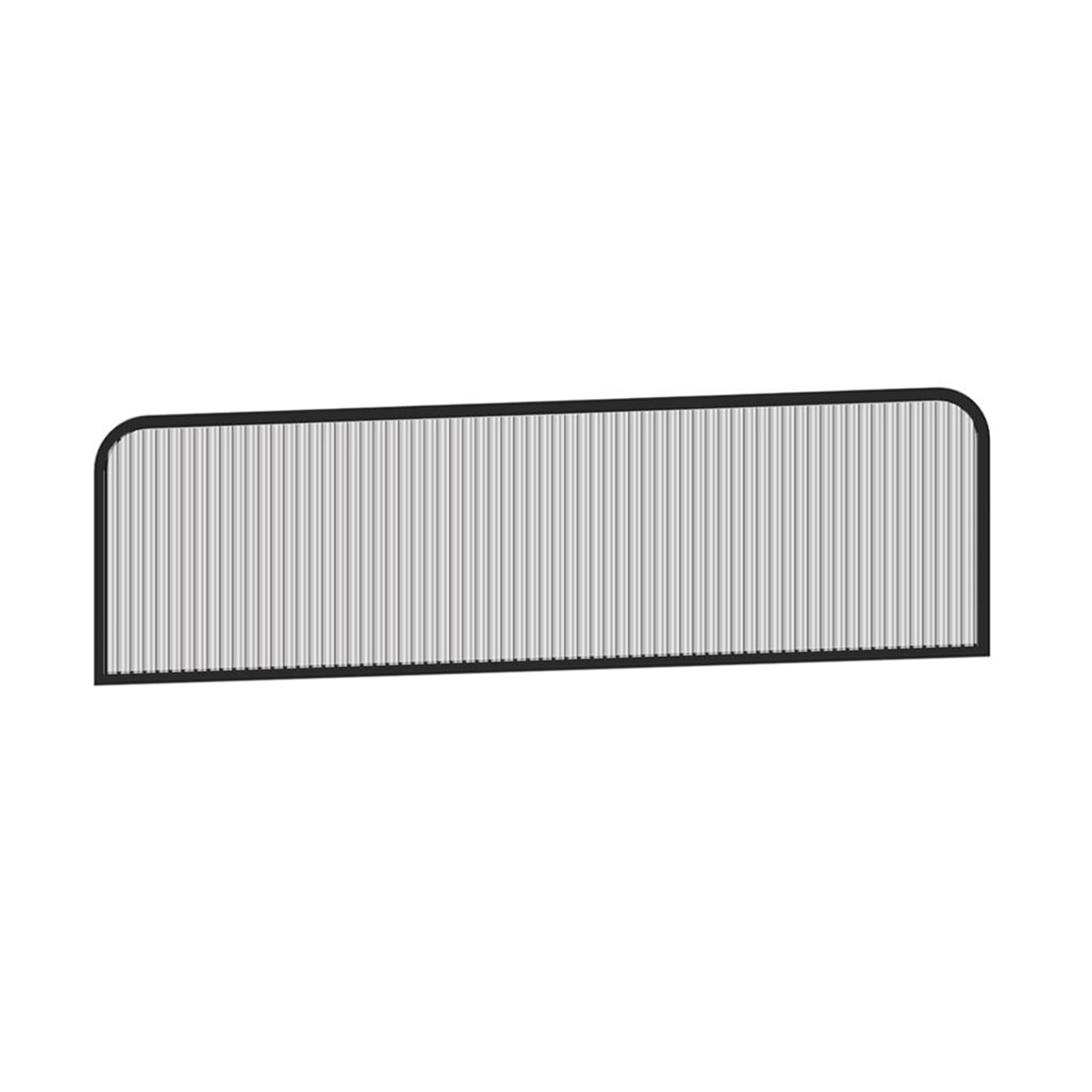 ZBBDFAZD Translucent Glass Divider Privacy Partition for Dining Areas Restaurant Desks & Entrances - Stylish Separation Solution for Enhanced Ambiance & Comfort