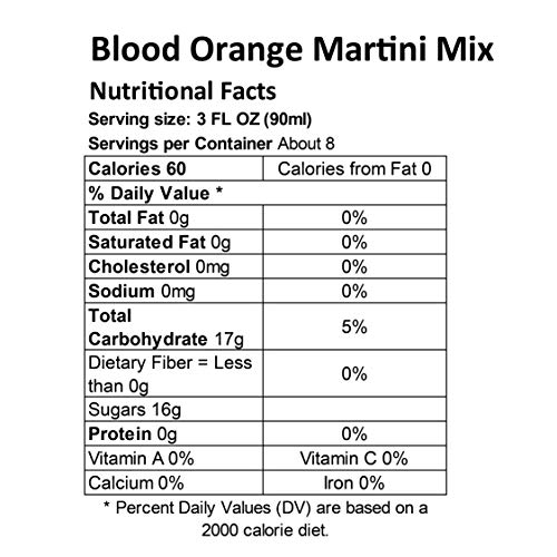 Stirrings Blood Orange Martini Mix