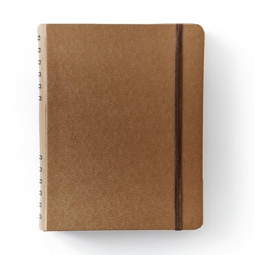 Caderno Organizador Duo Clássica Pautado & Pontado A5 Caramelo, Cicero