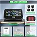 Avutrel Tire Pressure Monitoring System,Wireless Solar Charging,Color LCD Display,Real-time Monitoring of Tire Pressure&Temperature,6 Alarm Modes,RV TPMS 4 Sensors for RV/Truck/Trailer/Sedan(0-87 PSI)