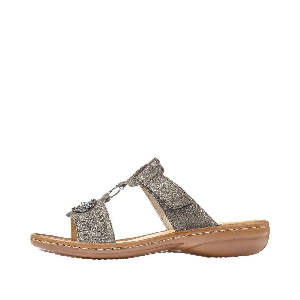 Rieker 608K1 45, Mules Femme