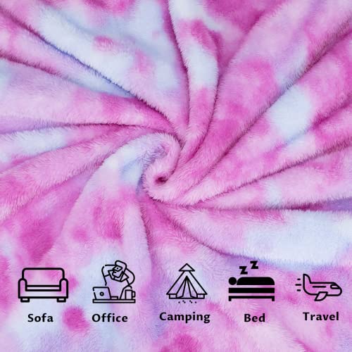 Fleece Blanket Pink Throw Blanket - 300Gsm Throw Blanket For Couch, Sofa, Bed, Soft Lightweight Plush Cozy Microfiber Blankets & Throws For Adult,Kids,Boys,Girls(50X70 Inches) #TOP2
