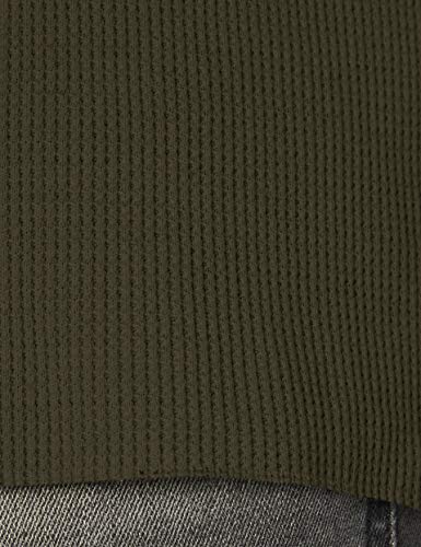 Urban Classics Thermal Boxy Tee T-Shirt, Verde